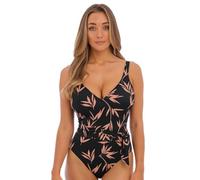 Fantasie - Maillot Une pièce Plongeant avec Armatures Luna Bay lacquered Black - 100F