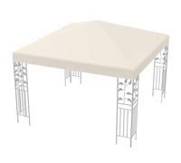 FANTASK Housse de Rechange pour tonnelle de Jardin avec Fermetures Velcro 3 x 3 m