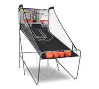 FANTASK Machine de Basket-Ball électronique 8 en 1 Pliable avec 4 balles, 8 Modes de Jeu, pour Enfants et Adultes