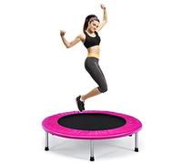 FANTASK Mini Trampoline de Fitness Pliable de 97 cm de diamètre, pour Enfants jusqu'à 150 kg