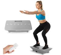 FANTASK Plateforme vibrante avec Bluetooth et 10 Niveaux d'intensité | Plaque vibrante avec télécommande, 2 modes d'entraînement pour tout le corps et perdre du poids, entraîneur vibrant