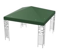 FANTASK Toit de Rechange, pour tonnelle de Jardin, Stable et imperméable, 3 x 3 m, Vert foncé