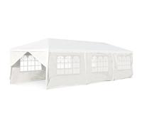 FANTASK Tonnelle de Jardin, 3 x 9 m, Tente de réception, Protection UV, tonnelle pour Jardin, fête, Mariage