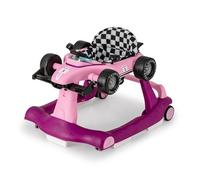 FANTASK Trotteur 4 en 1 avec hauteur et vitesse réglables, bébé marcheur avec boîte à musique, lumières et roues, bébé à partir de 6 mois, charge maximale : 12 kg