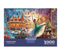 Fantasmes Ballet 1000 Pièces Puzzle De Détente Mentale en Carton Premium De Haute Qualité Ville Ballerina Dynamique adapté Aux Pauses Café Et comme Le Puzzle Le du Moment 52x38cm/1000pcs