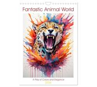 Fantastic Animal World: A Play of Colors and Elegance (Wall Calendar 2026 DIN A4 portrait), CALVENDO 12 Month Wall Calendar: Immerse yourself in the ... brings the diversity of nature to life.