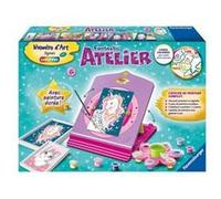 Fantastic Atelier Numero dArt - Ravensburger - Coffret complet Peinture au numero avec chevalet reglable - Des 7 ans NA G