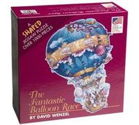 Fantastic Balloon Race Shaped 1000 Piece Puzzle Multicolore G