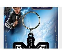 FANTASTIC BEASTS 2-PORTE-CLES CAOUTCHOUC-GRINDELWALD LOGO G