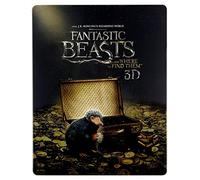 Fantastic Beasts and Where to Find Them Steelbook [Blu-Ray]+[Blu-Ray 3D] [Region Free] (IMPORT) (Pas de version française)