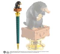 The Noble Collection Fantastic Beasts Niffler Pen - 8in (21cm) Mini Sculpture atop Ballpoint Pen - Officially Licensed Fantastic Beasts Film Set Movie Prop Stationery Gifts