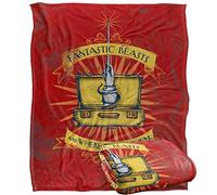 FANTASTIC BEASTS - Plaid Super Doux au Toucher Doux 152 x 127 cm