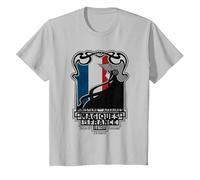 Fantastic Beasts The Crimes of Grindelwald Magiques T-Shirt, Enfant, Argent, 12 Ans