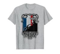 Fantastic Beasts The Crimes of Grindelwald Magiques T-Shirt, Homme, Gris Chiné, 4XL