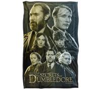 FANTASTIC BEASTS The Secrets of Dumbledore Character Portraits Plaid Ultra Doux au Toucher Soyeux - 91 x 147 cm