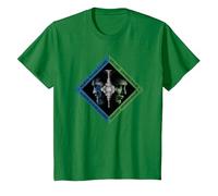 Fantastic Beasts: The Secrets of Dumbledore Diamond T-Shirt, Enfant, Vert Kelly, 8 Ans