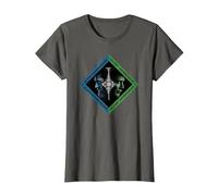 Fantastic Beasts: The Secrets of Dumbledore Diamond T-Shirt, Femme, Asphalte, M
