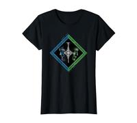 Fantastic Beasts: The Secrets of Dumbledore Diamond T-Shirt, Femme, Noir, 3XL