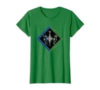 Fantastic Beasts: The Secrets of Dumbledore Diamond T-Shirt, Femme, Vert Kelly, L