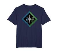 Fantastic Beasts: The Secrets of Dumbledore Diamond T-Shirt, Homme Grandes Tailles, Bleu Marine, 4X Tall
