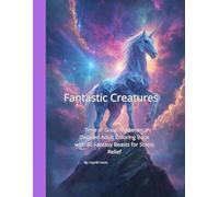 Fantastic Creatures: Time of Great Mysteries: Detailed Adult Coloring Book with 40 Fantasy Beasts for Stress Relief