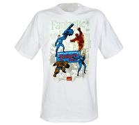 Fantastic Four - Comic Group-T-Shirt White (S) [Import]