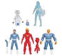 Marvel Comics Coffret 6 figurines Les Quatre Fantastiques Epic World of Action La Première Famille