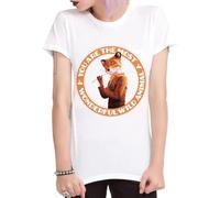 Fantastic Mr. Fox You are The Most Wonderful Wild Animal Women's T-T-Shirts à Manches Courtes(Small)