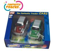Fantastic Tracks - Lot De 2 Voitures Lumineuses Pour Le Circuit Flexible Et Lumineux