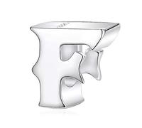 Fantasticharm fits Pandora Bracelet Breloque en forme de lettre de A à Z en argent sterling 925 compatible avec un bracelet Pandora