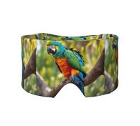 Fantastique cache-oreilles et yeux avec plumes de perroquet - Pour la maison, le bureau