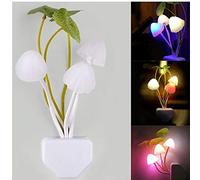 Fantastique Champignon lumière Sense contrôle LED Nuit Mur Lampe Clair de Lune Lapin Chambre Ornements Belle décoration Lamparas