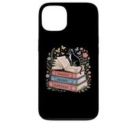 Fantastique Drame Tragédie Chat Livre Amoureux Lecture Humour Coque pour iPhone 13