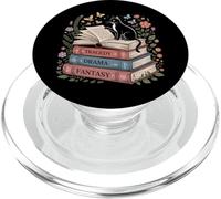 Fantastique Drame Tragédie Chat Livre Amoureux Lecture Humour PopSockets PopGrip pour MagSafe