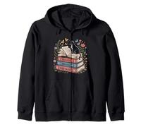 Fantastique Drame Tragédie Chat Livre Amoureux Lecture Humour Sweat à Capuche