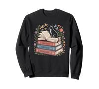 Fantastique Drame Tragédie Chat Livre Amoureux Lecture Humour Sweatshirt