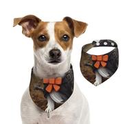 Fantastique écharpe mignonne pour chien pour animal domestique, bandanas printemps été en coton doux pour chiot, accessoires réglables pour petites, moyennes et grandes filles, garçons, chiots, taille