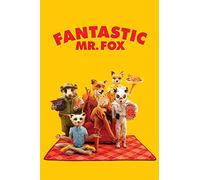 Fantastique Poster de film animé Mr Fox Art brillant (A4 210 × 297 mm)