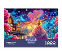 Fantastique Romantique Puzzle pour Adultes - 1000 Pièces L'Excellence d'un Jeu Éducatif Et Challengant pour Adultes Et Jeunes Dès 14 Ans 70x50cm/1000pcs