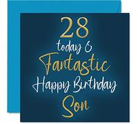 Fantastiques cartes d'anniversaire 28 ans pour fils