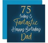 Fantastiques cartes d'anniversaire 75 ans pour papa