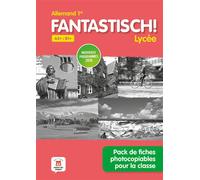Fantastisch 1re - Pack de fiches Edition 2019 - Collectif - Klett Maison Des Langues - Boîte ou accessoire - Scolaire / Universitaire