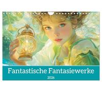 Fantastische Fantasiewerke (Wandkalender 2026 DIN A4 quer), CALVENDO Monatskalender: Magie und Staunen