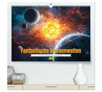Fantastische Sternenwelten (hochwertiger Premium Wandkalender 2026 DIN A2 quer), Kunstdruck in Hochglanz: Entdeckungsreise durch das Universum
