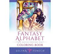 Fantasy Alphabet - Magical Creatures Coloring Book