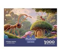 Fantasy Ant World 1000 Pièces Carton Extra-épais Lot de Puzzles Magical Ant World Anti-Stress Jeu Familial Puzzles As Birthday Gifts 70x50cm/1000pcs
