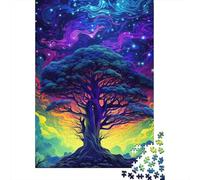 Fantasy Arbre Cosmique 1000 Pièces Adultes De Puzzle Adultes De Puzzle Classiques Cadeau Enfants Cadeaux Impossible 52x38cm/1000pcs