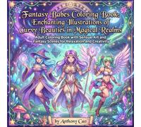 Fantasy Babes Coloring Book: Enchanting Illustrations of Curvy Beauties in Magical Realms: Adult Coloring Book with Sensual Art and Fantasy Scenes for Relaxation and Creativity