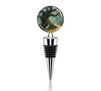 Fantasy Big Tree Bouchons de vin élégants en alliage de zinc pour préserver la fraîcheur, bouchons décoratifs réutilisables pour bar, fête de vacances, mariage et cadeaux