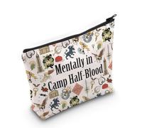 Fantasy Book Lover Bookish Gift Mentally in Camp Trousse de maquillage demi-sang